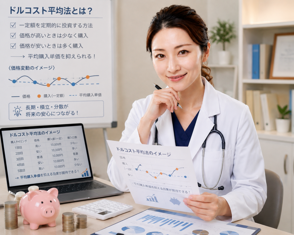 女医　ドルコスト平均法